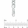 Thumbnail Image 1 of Men's 7.8mm Curb Chain Necklace in Sterling Silver - 24"