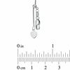 Thumbnail Image 1 of 0.7mm Adjustable Box Chain Necklace in 14K White Gold - 22"