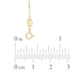 Thumbnail Image 2 of 0.6mm Box Chain Necklace in 14K Gold - 16"