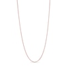 Thumbnail Image 0 of 1.1mm Wheat Chain Necklace in 14K Rose Gold - 18"