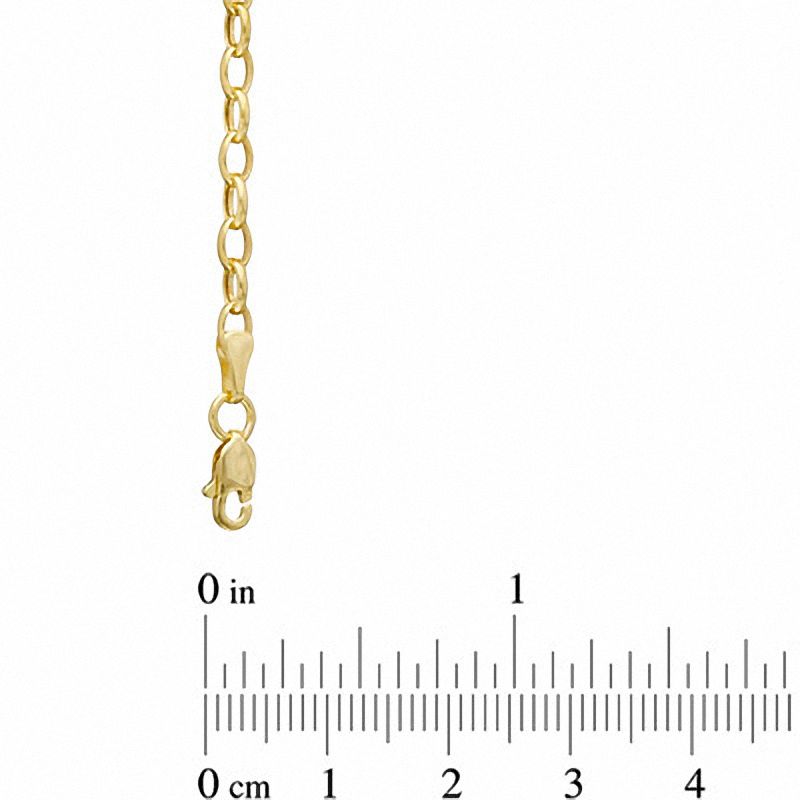 1.0mm Rolo Chain Necklace in 14K Gold