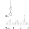 Thumbnail Image 2 of 0.6mm Box Chain Necklace in 14K White Gold - 16"