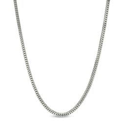 1.1mm Milano Chain Necklace in 14K White Gold - 18&quot;
