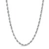 Thumbnail Image 1 of 2.5mm Rope Chain Necklace in 14K White Gold - 18"