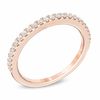 Thumbnail Image 2 of Vera Wang Love Collection 0.23 CT. T.W. Diamond Band in 14K Rose Gold