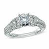 Thumbnail Image 0 of Vera Wang Love Collection 1.20 CT. T.W. Diamond Double Collar Engagement Ring in 14K White Gold