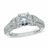 Thumbnail Image 1 of Vera Wang Love Collection 1.20 CT. T.W. Diamond Double Collar Engagement Ring in 14K White Gold