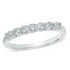 0.50 CT. T.W. Certified Canadian Diamond Seven Stone Band in 14K White Gold (I/I2)