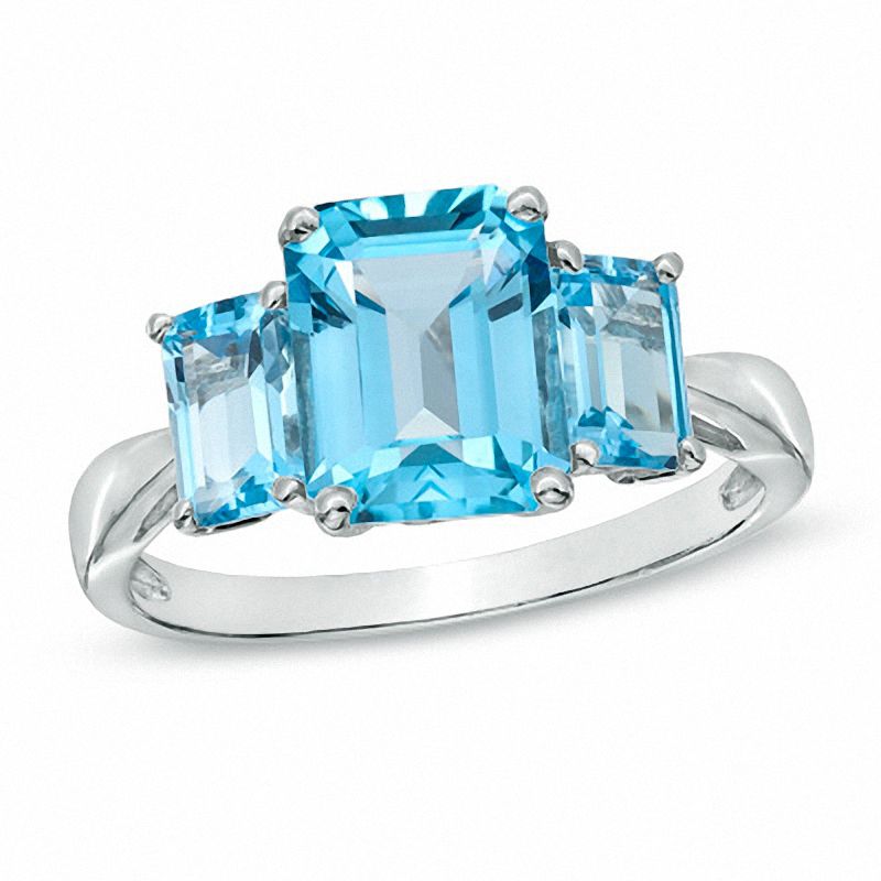 Blue topaz on sale ring peoples