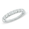 Thumbnail Image 0 of 0.50 CT. T.W. Certified Canadian Diamond Seven Stone Anniversary Band in 14K White Gold (I/I2)