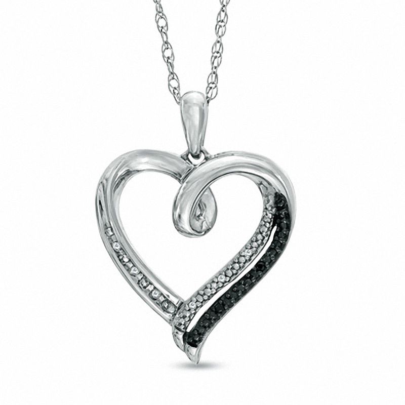 White Heart Pendant Necklace Sterling Silver Chain Seed Bead Heart Necklace Puffy Heart