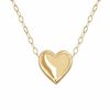 Thumbnail Image 0 of TEENYTINY™ Heart Pendant in 10K Gold - 17"