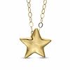 Thumbnail Image 1 of TEENYTINY™ Star Pendant in 10K Gold - 17"