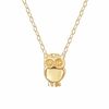 Thumbnail Image 1 of TEENYTINY™ Owl Pendant in 10K Gold - 17"