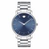 Thumbnail Image 1 of Men's Movado Watch with Blue Museum Dial (Model: 0606688)