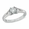 Thumbnail Image 1 of 0.50 CT. T.W. Certified Canadian Diamond Engagement Ring in 14K White Gold (I/I1)