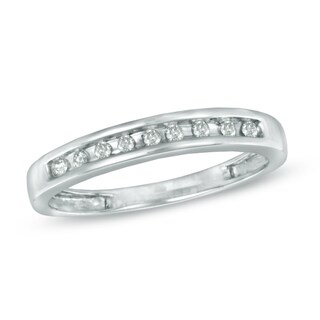 CT. T.W. Diamond Anniversary Band in Sterling Silver