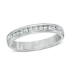 Thumbnail Image 1 of 0.20 CT. T.W. Diamond Anniversary Band in Sterling Silver