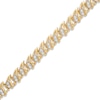 Thumbnail Image 0 of 1.00 CT. T.W. Diamond Basket Weave Bracelet in 10K Gold