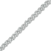 Thumbnail Image 1 of 0.45 CT. T.W. Diamond Wrap Link Bracelet in 10K White Gold