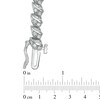 Thumbnail Image 2 of 0.45 CT. T.W. Diamond Wrap Link Bracelet in 10K White Gold