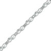 Thumbnail Image 1 of 0.10 CT. T.W. Diamond Infinity Bracelet in 10K White Gold