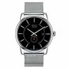 Men's ESQ Movado Capital Mesh Watch with Black Dial (Model: 07301444)