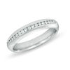 Thumbnail Image 0 of 0.15 CT. T.W. Diamond Anniversary Band in 14K White Gold
