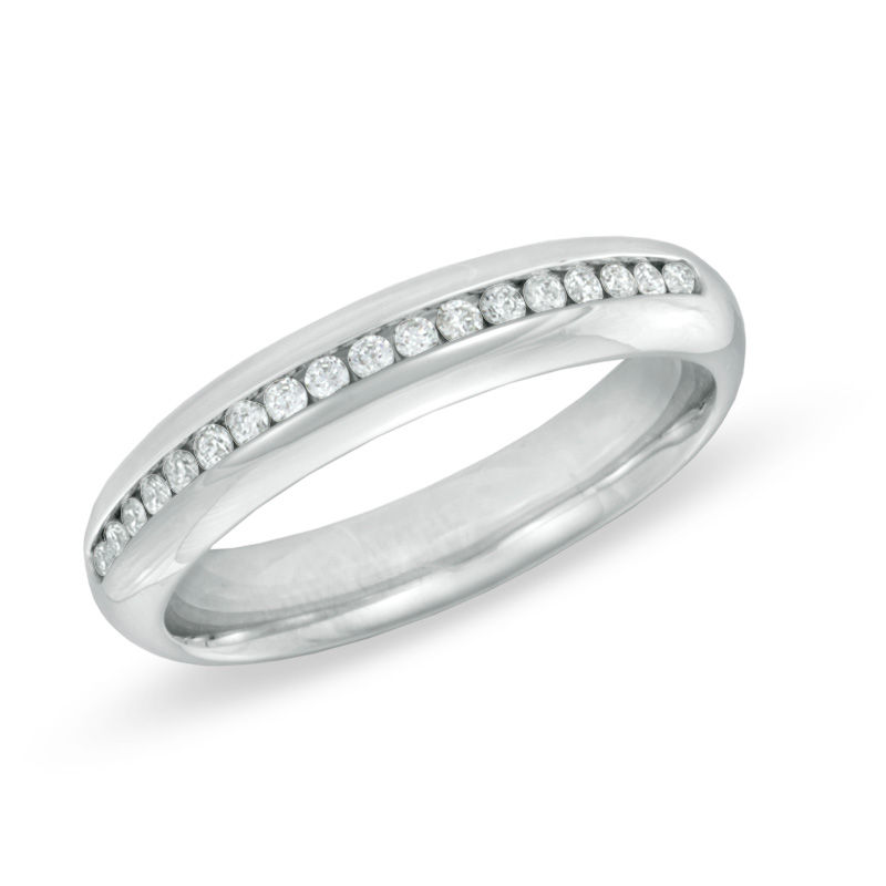 0.15 CT. T.W. Diamond Anniversary Band in 14K White Gold