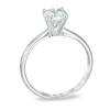 Thumbnail Image 2 of 1.00 CT. Canadian Certified Diamond Solitaire Engagement Ring in 14K White Gold (J/I3)