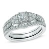 Thumbnail Image 0 of 1.30 CT. T.W. Diamond Bridal Set in 14K White Gold