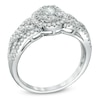 Thumbnail Image 1 of 0.75 CT. T.W. Diamond Twisting Engagement Ring in 14K White Gold