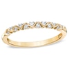 Thumbnail Image 1 of 0.10 CT. T.W. Diamond Anniversary Band in 10K Gold