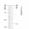 Thumbnail Image 2 of 0.24 CT. T.W. Diamond Three Stone Drop Earrings in 14K White Gold