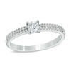 Thumbnail Image 1 of 0.33 CT. T.W. Diamond Engagement Ring in 10K White Gold