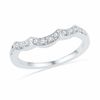 Thumbnail Image 2 of 1.50 CT. T.W. Diamond Frame Three Stone Bridal Set in 14K White Gold