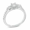 Thumbnail Image 2 of 0.75 CT. T.W. Diamond Three Stone Engagement Ring in 10K White Gold