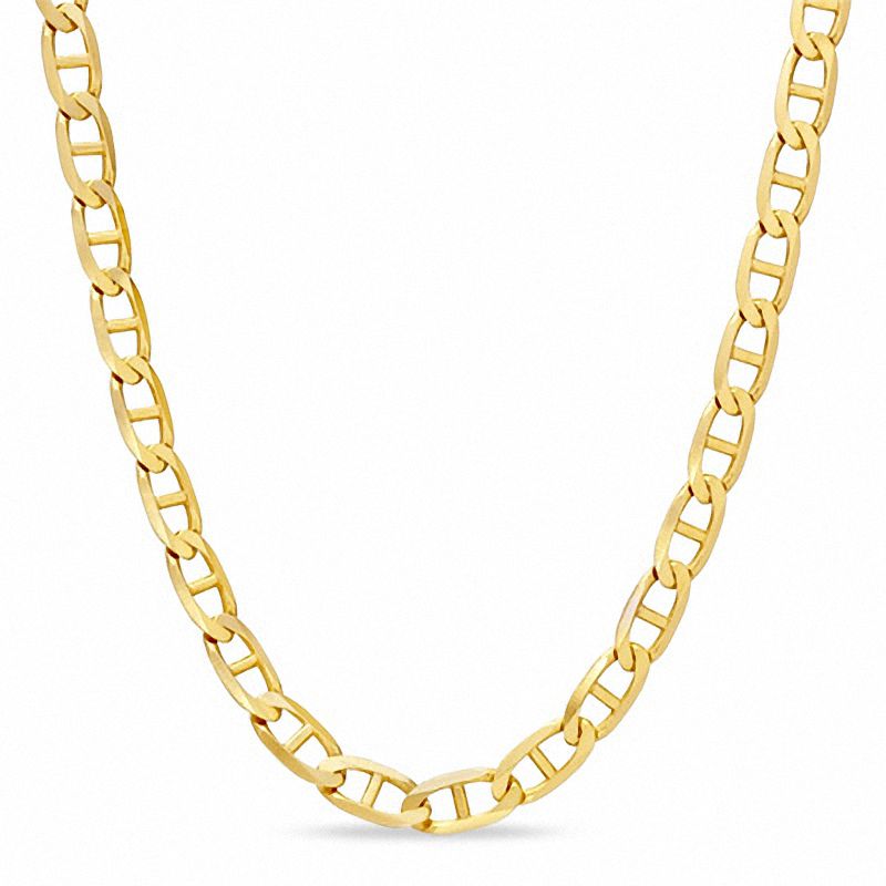 Main Image 1 of 3.2mm Mariner Chain Necklace in 10K Gold - 20"