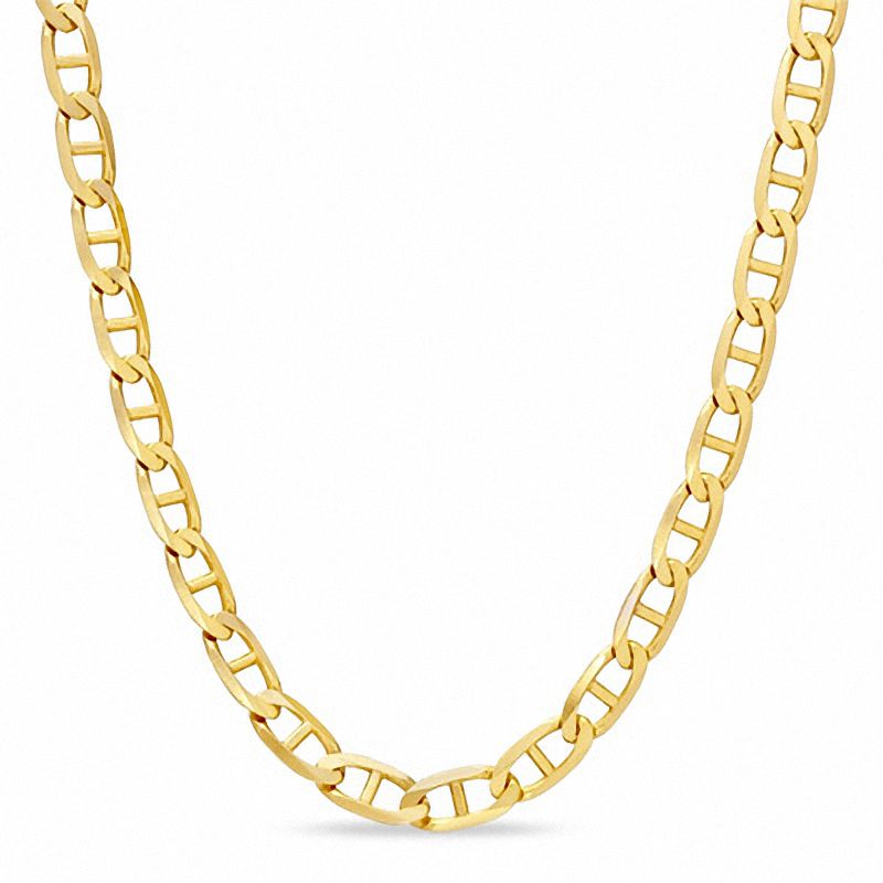 3.2mm Mariner Chain Necklace in 10K Gold - 20"|Peoples Jewellers