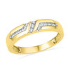 Thumbnail Image 2 of 0.20 CT. T.W. Diamond Bridal Set in 10K Gold
