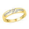 Thumbnail Image 3 of 0.20 CT. T.W. Diamond Bridal Set in 10K Gold