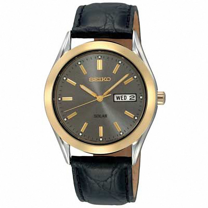 Men's Seiko Solar Watch (Model: SNE050)|Peoples Jewellers