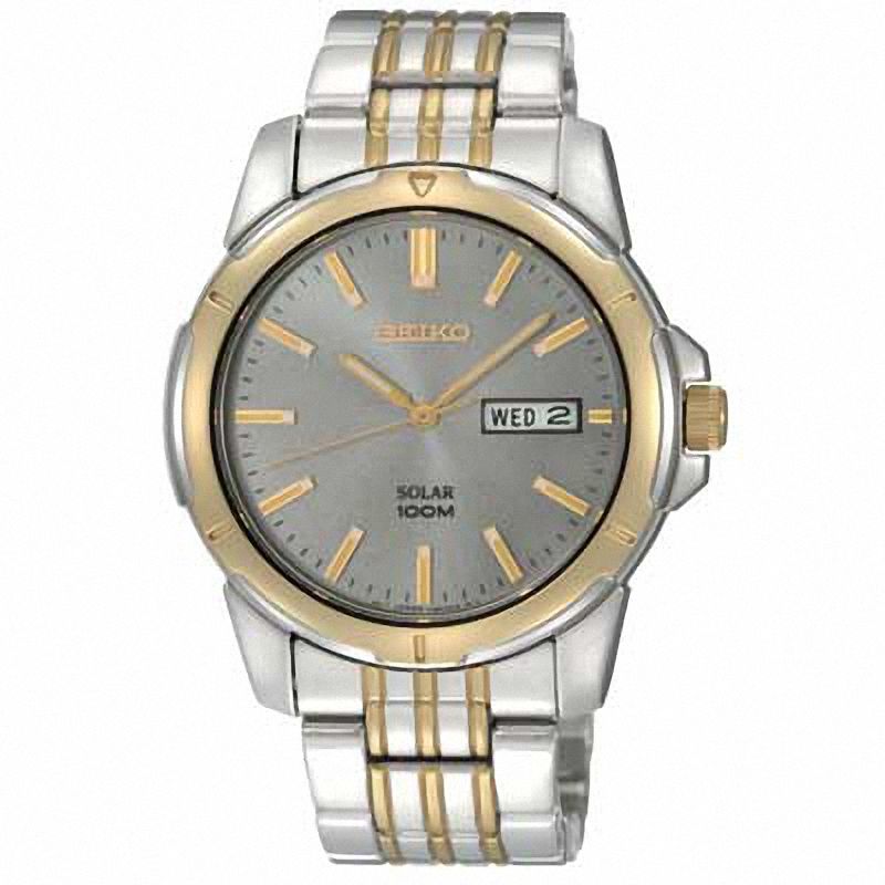 Men's Seiko Solar Watch (Model: SNE098)|Peoples Jewellers