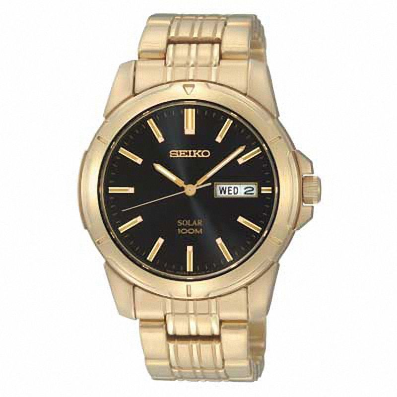 Men's Seiko Solar Watch (Model: SNE100)|Peoples Jewellers