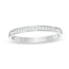 Thumbnail Image 1 of 0.15 CT. T.W. Princess-Cut Diamond Band in 10K White Gold