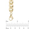 Thumbnail Image 1 of 10.3mm Curb Chain Necklace in 10K Gold - 24"