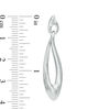 Thumbnail Image 2 of Twist Drop Earrings and Pendant Set in Sterling Silver