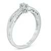 Thumbnail Image 1 of 0.20 CT. T.W. Composite Diamond Promise Ring in 10K Gold