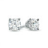 Thumbnail Image 1 of Celebration Canadian Ideal 0.50 CT. T.W. Certified Diamond Solitaire Stud Earrings in 14K White Gold (H-I/I1)