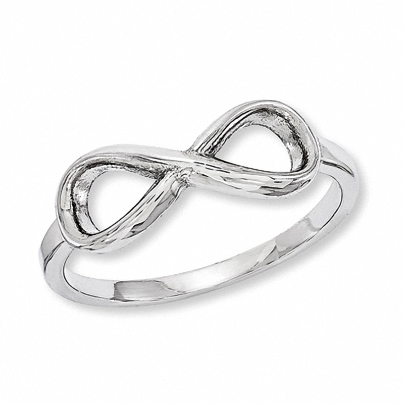Infinity Ring in Sterling Silver|Peoples Jewellers